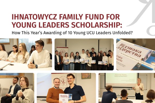 Ihnatowycz Family Fund for Young Leaders – An Initiative Shaping the Next Generation of Leaders